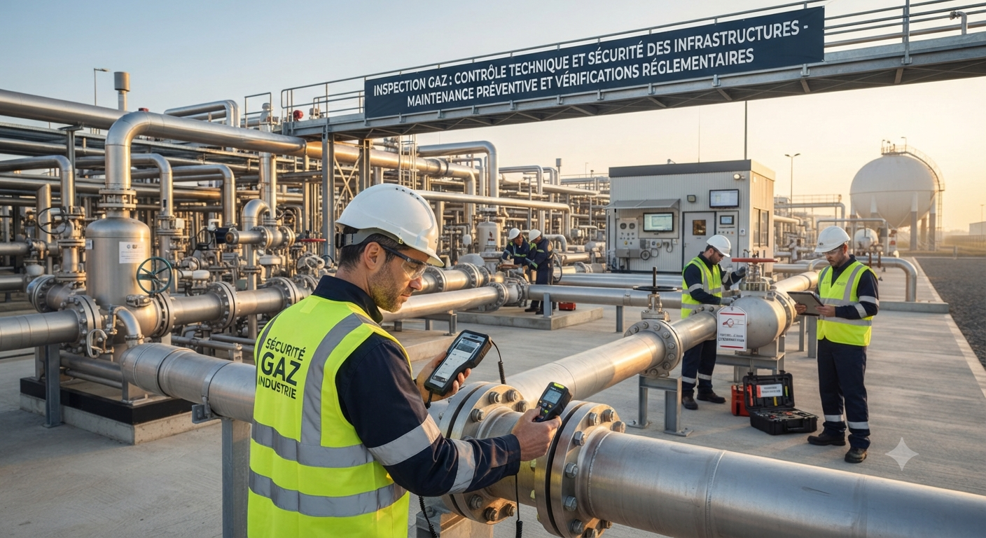 Inspection Gas : contrôle technique et sécurité des infrastructures