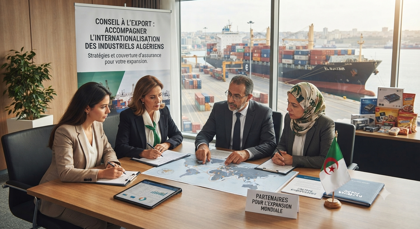 Conseil à l'export : accompagner l'internationalisation des industriels algériens