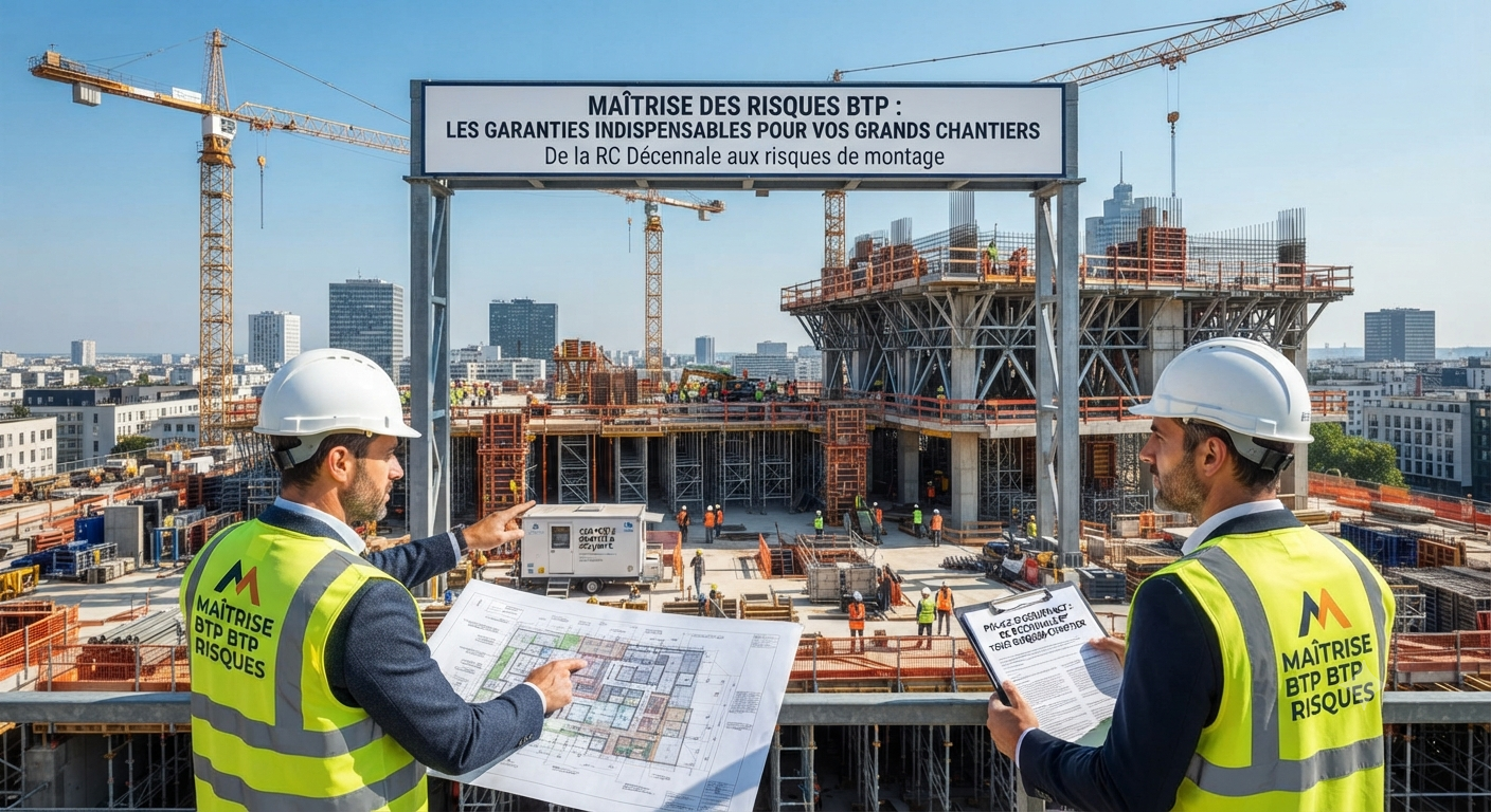 Maîtrise des risques BTP : les garanties indispensables pour vos grands chantiers